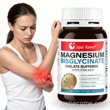 Shecome Magnesiumbisglycinat-Kapseln bauen Muskeln auf